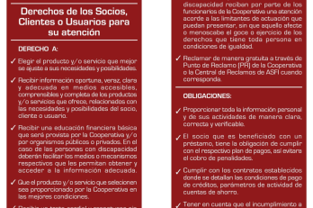 DERECHO DE LOS SOCIOS, CLIENTES Y USUARIOS